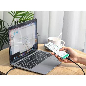 AUKEY CB-SCC241 USB-C Power Delivery PD 240W 5A 20V 1m Nailonmust - D