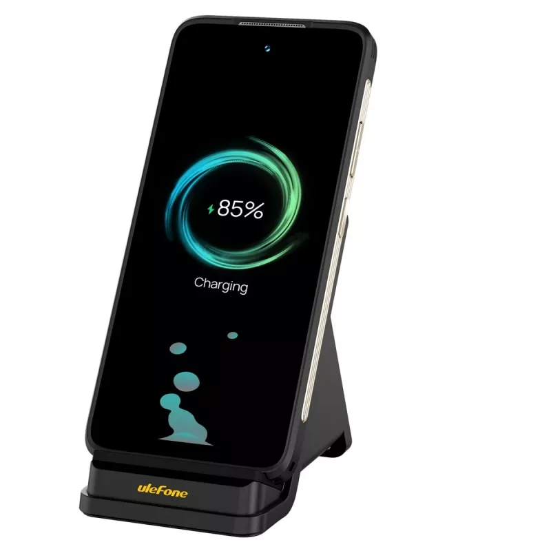 UleFone siselaadur nutitelefonidele WCS01 – 50 W USB USB-C, juhtmevaba kiirlaadimine, must