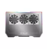 Sülearvutijahuti Tellur TLL491321 17,3-tollistele sülearvutitele, 3 ventilaatorit, RGB LED-valgustus