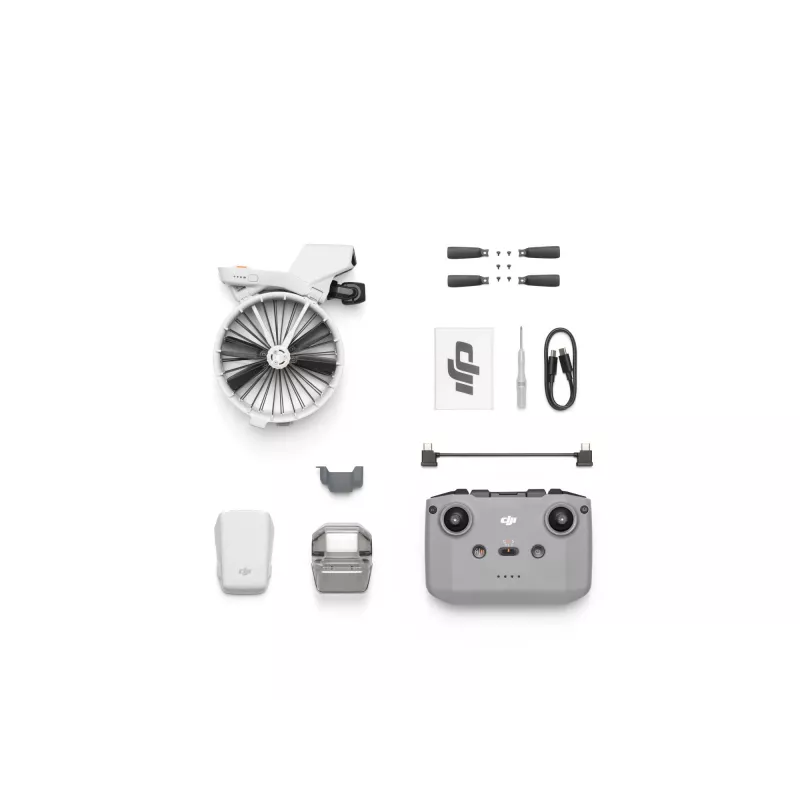 DJI Flip droon 4 rootoriga, 48 MP kaamera, 3840×2160 video, 3110 mAh aku, must/valge