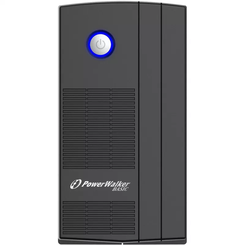 PowerWalker Basic VI 850 SB liiniinteraktiivne 850VA 2 vahelduvvoolu väljundit torn must katkematu toiteallikas (UPS) (10121067)