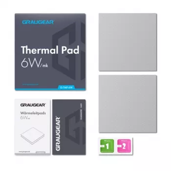 Termopadi GrauGear G-TMP-6W 100×100×1 mm, soojusjuhtivus 6 W/m·K
