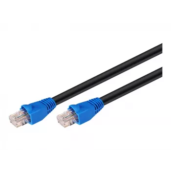 Goobay Cat 6 U/UTP 40m võrgukaabel (UTP) - must (40m, RJ-45, RJ45, CAT6 U/UTP paigalduskaabel (UTP), must)