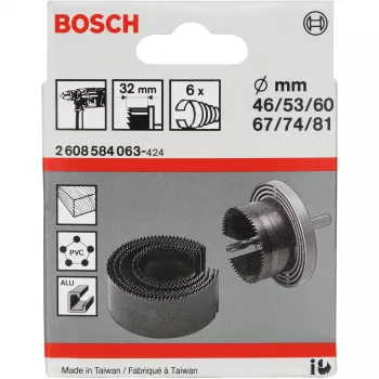 Puurimisavade saekomplekt Bosch 2 608 584 063 Kuuskantvars 6 tk