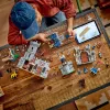 Ehitusmänguasi LEGO Creator 3-in-1 keskaegse rüütli lossi komplekt 31168 — 1371 tükki, 6 minifiguuri, vanusele 9+