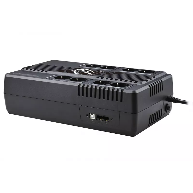 PowerWalker VI 800 MS FR katkematu toiteallikas (UPS) Line-Interactive 0,8 kVA 480 W 8 AC-pistikupesa