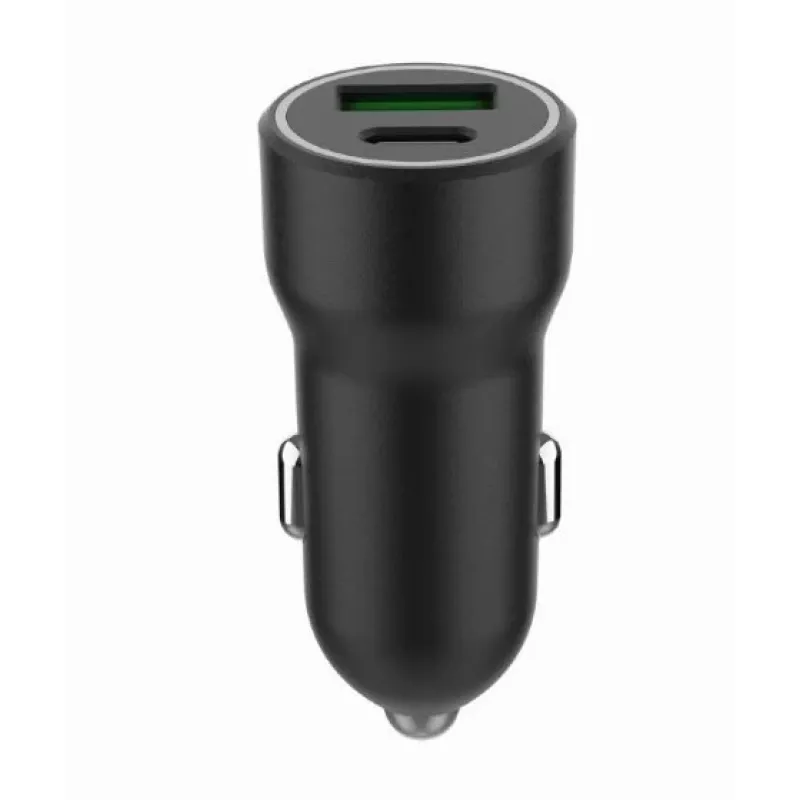 Gembird auto toiteadapter - USB Type-A ja C PD - 20W