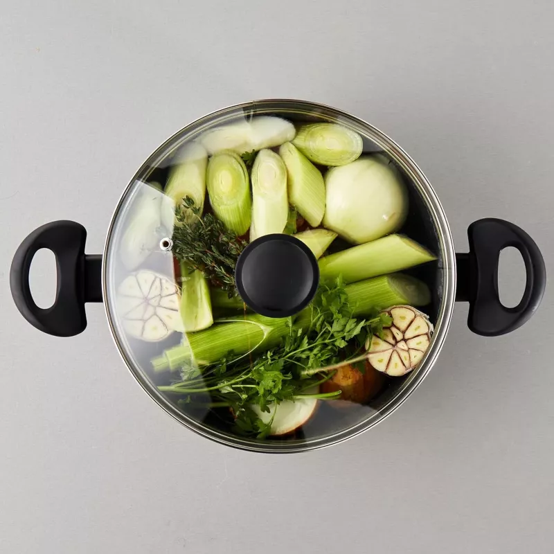 Supipott Russell Hobbs RH02809EU7 24 cm Metallic Marble, tugev keedunõu