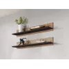 Cama set of two shelves 125cm SOHO lefkas oak/Must