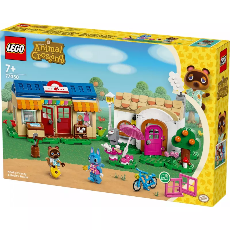 Konstruktsioonimänguasi LEGO 77050 Animal Crossing Nooki pood Sophie maja komplekt – modulaarne mängukomplekt
