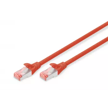 Patch Cord Digitus CAT 6 S/FTP DK-1644-005/R 0.5m Punane