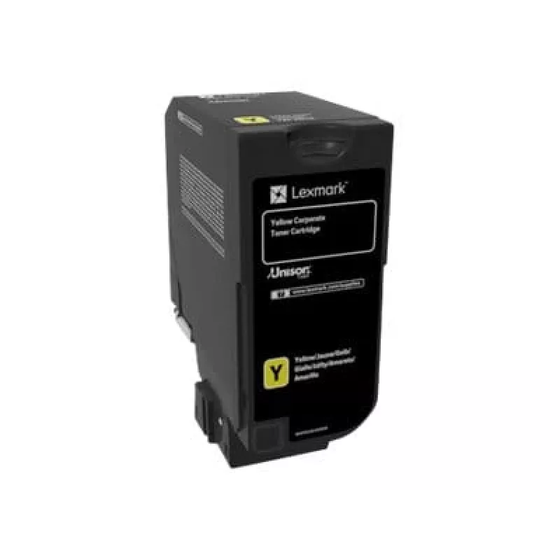 Tooner Lexmark LCCP CS720de CS720dte CS725de CS725dte CX725de CX725dhe CX725dthe jaoks 5000 lehekülge Kollane