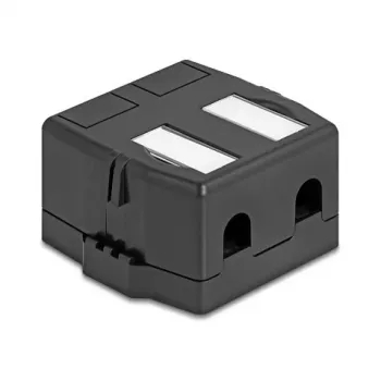 Snap-in raam DeLOCK 85842 Plastikust Must 545x573x324mm