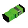 Extralink SC/APC Adapter, Single Mode, Simplex, No Flange, roheline