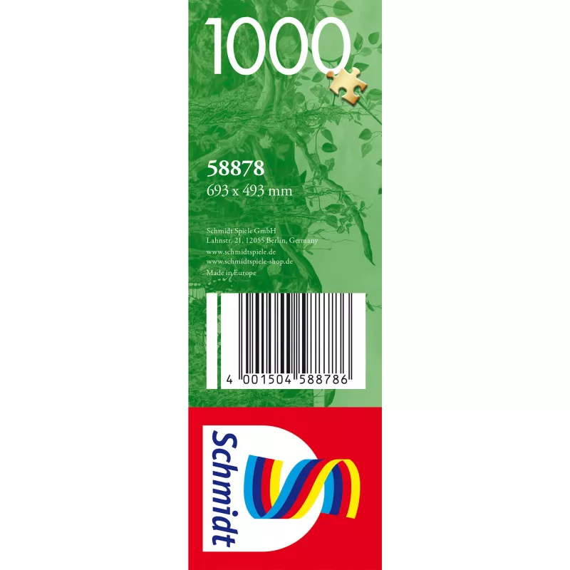 Pusle 1000 tükki, schmidt spiele Muinasjutuloss ja võlumets
