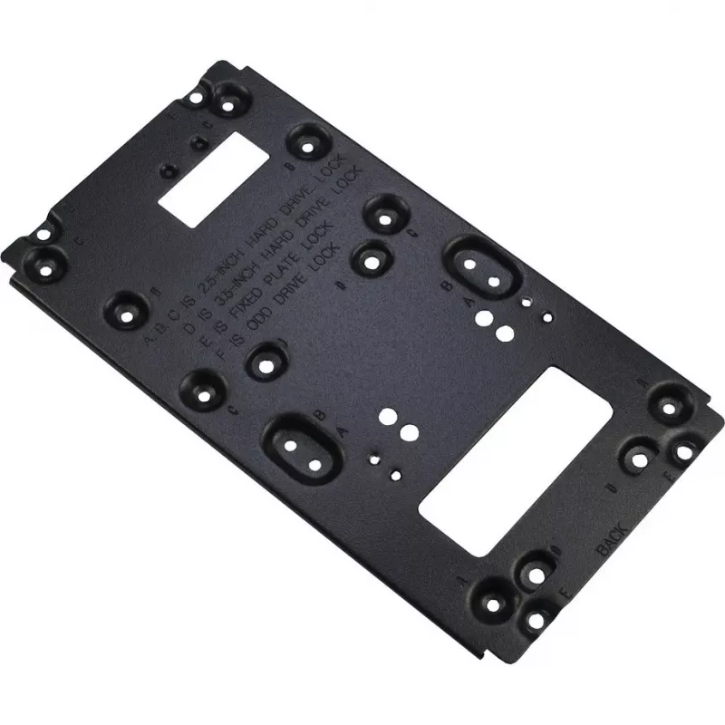 PC Case Inter-Tech ITX-601 Lauaarvuti Must