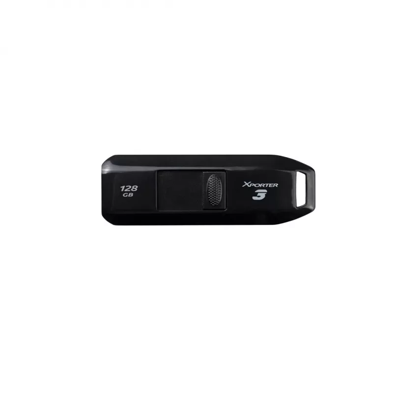USB-mälupulk PATRIOT Xporter 128 GB USB Type-A 3.2 Gen 1 (80 MB/s) liuguriga must