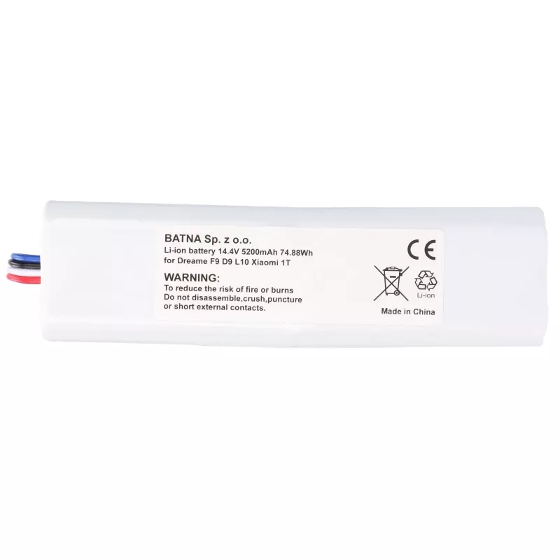 Aku Dreame'i tolmuimejale F9/D9 PRO, 14,4 V 5200 mAh