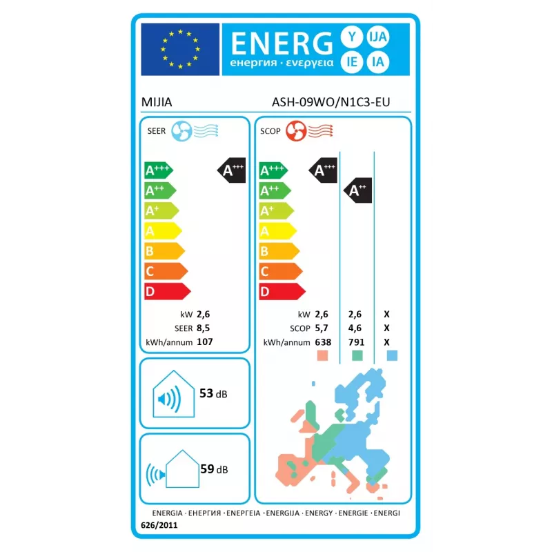 Konditsioneer Xiaomi BPE4411EU energiatõhus kompaktne disain