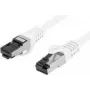 LANBERG Patchcord S/FTP Cat.8.1 1 m LSZH CU, fluke passed, valge