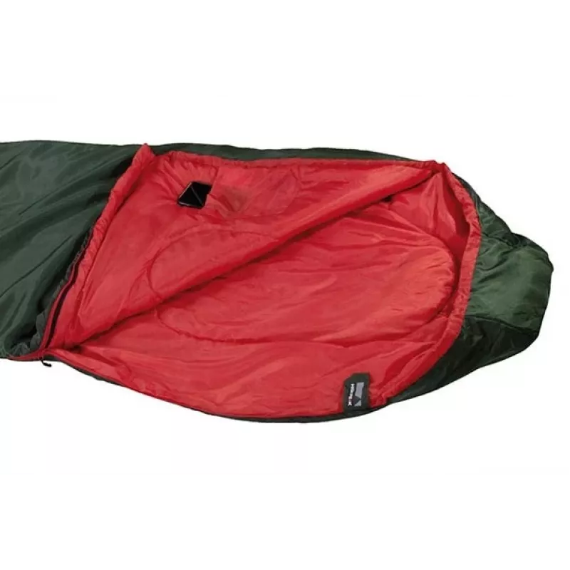 High Peak Lite Pak 1200 Muumiakujuline magamiskott Polüester Roheline, Punane 23263