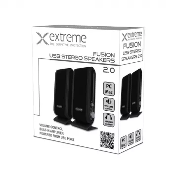 Extreme XP102 kõlarid 2.0 kanalit 4 W must