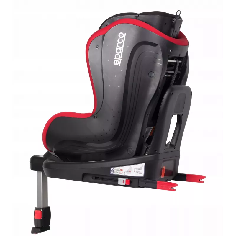 Laste turvatool Sparco SK500I must-punane SK500IRD, kuni 18 kg