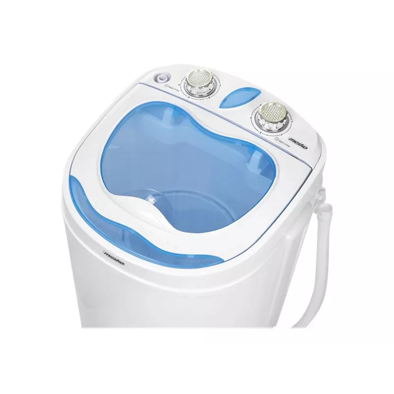 Pealtlaetav pesumasin Mesko MS 8053 — 3 kg mahutavus, 360×370×530 mm, sinine/valge