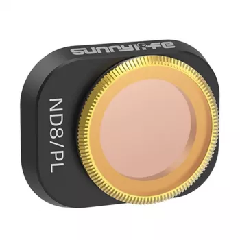 Filtrikomplekt Sunnylife DJI Mini 4 Pro jaoks — neutraaltihedus- ja polarisatsioonifilter, 4 läätse (ND8, ND16, ND32, ND64)