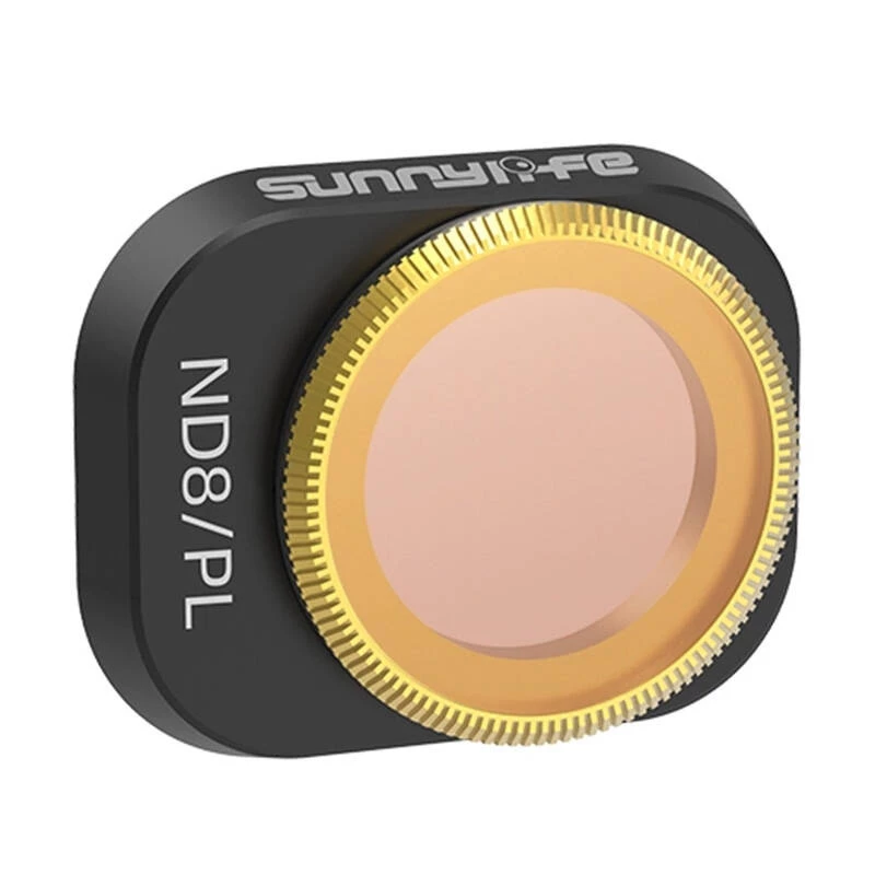 Filtrikomplekt Sunnylife DJI Mini 4 Pro jaoks — neutraaltihedus- ja polarisatsioonifilter, 4 läätse (ND8, ND16, ND32, ND64)