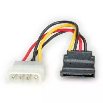 ROLINE adapterkaabel 4 kontaktiga HDD / SATA, nurga all (11.03.1061)