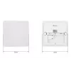 Laetuli Tellur Tellur WiFi LED 24W Square — 24W LED, kandiline laeese, WiFi-juhtimine