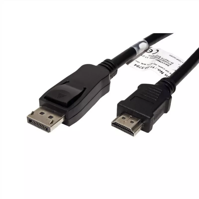 DisplayPort-kaabel VALUE DP – HDTV M/M 10 m