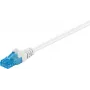 Goobay CAT 6a patchkaabel, U/UTP, valge, 15 m - LSZH halogeenivaba, vask (59831)