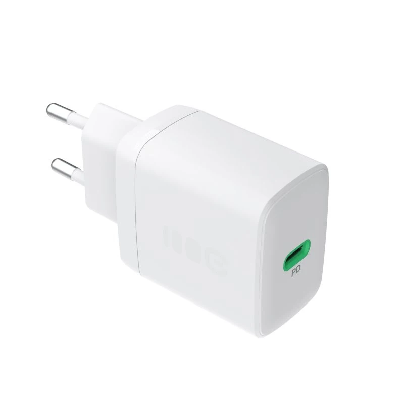 Toiteadapter roheline Cell PowerSource Solo30 30W valge — USB-C laadija, 30W väljund
