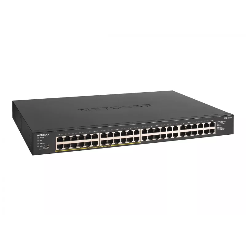 NETGEAR GS348PP Haldamata Gigabit Ethernet (10/100/1000) Power over Ethernet (PoE) Must