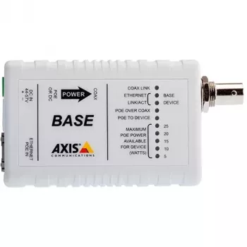 Meediumimuundur - RJ45 - BNC - Ethernet koaksiaali kaudu - PoE+ - Baasseade