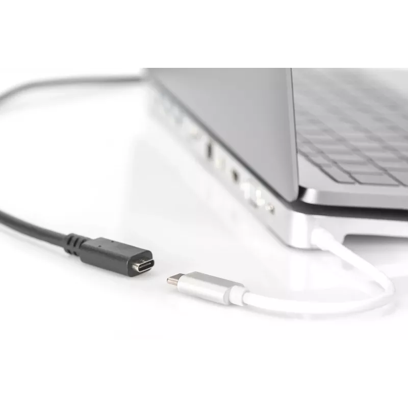 USB USB-C pikenduskaabel Digitus AK-300210-007-S 0,7 m