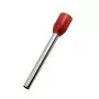 Press-isoleeritud otsik 1,5mm²/16AWG juhtmele, vask, punane, 100 tk