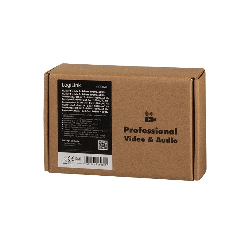 HDMI-lüliti LogiLink HD0041