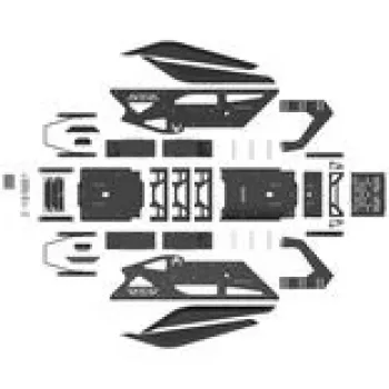 Res-Tech GT Cockpit Simracing Rig - Läikivalge