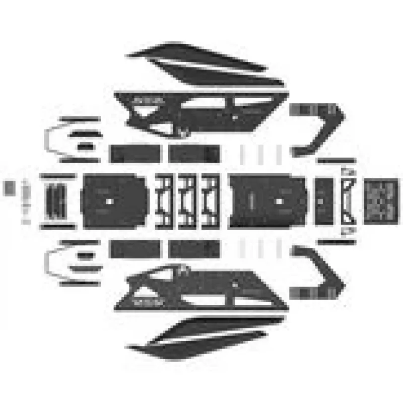 Res-Tech GT Cockpit Simracing Rig - Läikivalge