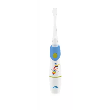 Laste sonic hambahari ETA Sonetic, akutoitel, sinine, 175 mm, 1 käepide + 1 harjapea