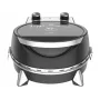 Elektripitsaahi SIMFER MKE0-P — 1100 W, 80–300 °C, 30 min taimer, eemaldatav 33 cm pitsakivi, must