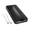 NATEC TREVI SLIM Q V2 Liitiumpolümeer (LiPo) 10000 mAh Must