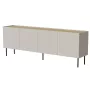 Kummut Cama Meble FELLINI 2000×400×700 mm, kašmiirviimistlus, õlitatud tammepealne