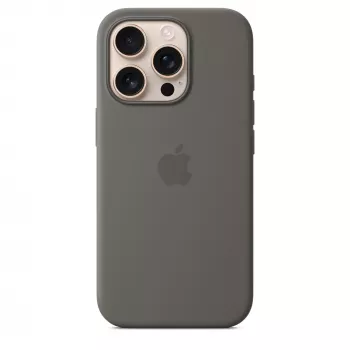 Apple iPhone 16 Pro silikoonümbris MagSafe'iga - Stone Gray