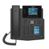 IP-telefon Fanvil X4U must 12 liini LCD Wi-Fi juhtmega telefonitoru