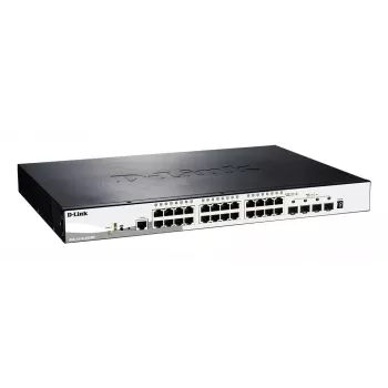 D-Link DGS-1510-28XMP Hallatav L2/L3 Gigabit Ethernet (10/100/1000) Power over Ethernet (PoE) Must, Hall