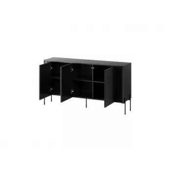 Cama VERA kummut 150x40x80 must matt